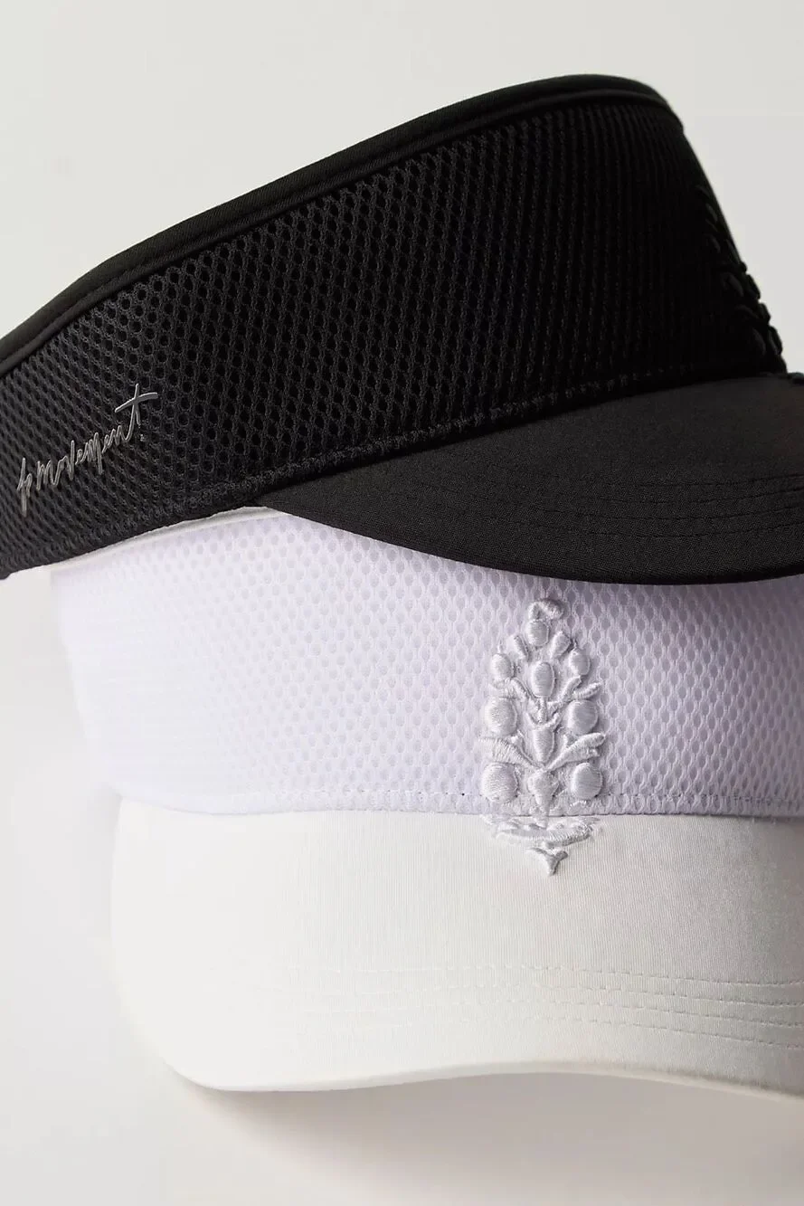 Free People Movement Back Nine Wide-Brim Visor